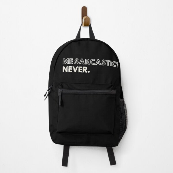 Item preview, Me Sarcastic? Never. designed and sold by Harpiaart.