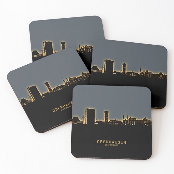 Item preview, Oberhausen Germany Skyline designed and sold by ArtPrints.