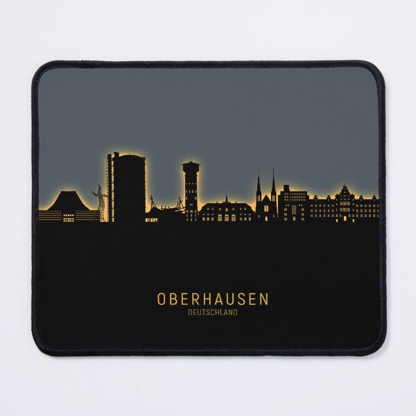 Item preview, Oberhausen Germany Skyline designed and sold by ArtPrints.