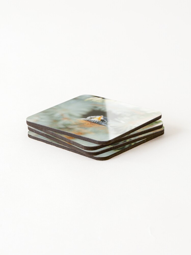 Thumbnail 4 of 5, Coasters (Set of 4), Contemplating Spring designed and sold by alycetaylor.