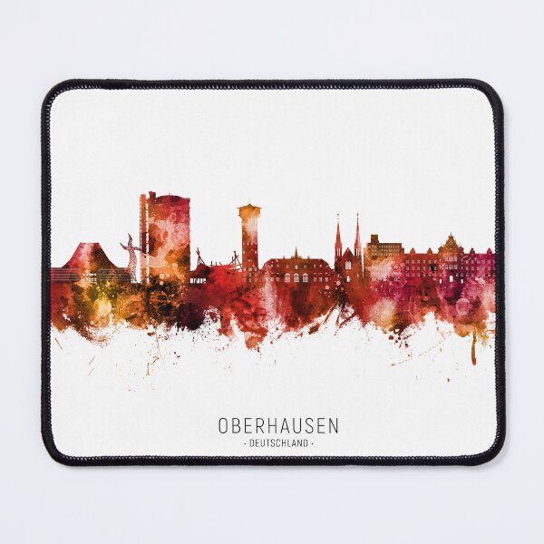 Item preview, Oberhausen Germany Skyline designed and sold by ArtPrints.