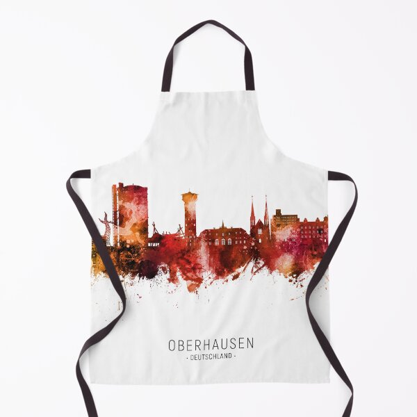 Item preview, Oberhausen Germany Skyline designed and sold by ArtPrints.