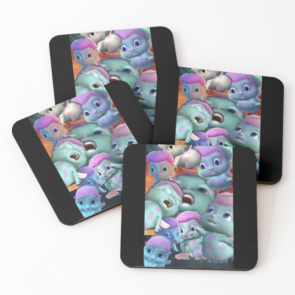 Artikelvorschau, BiBble (Märchen) Blau und rosa Cartoon Charakter Print - atemberaubendes Bild für Produkte entworfen und verkauft von Gatsbird Design.