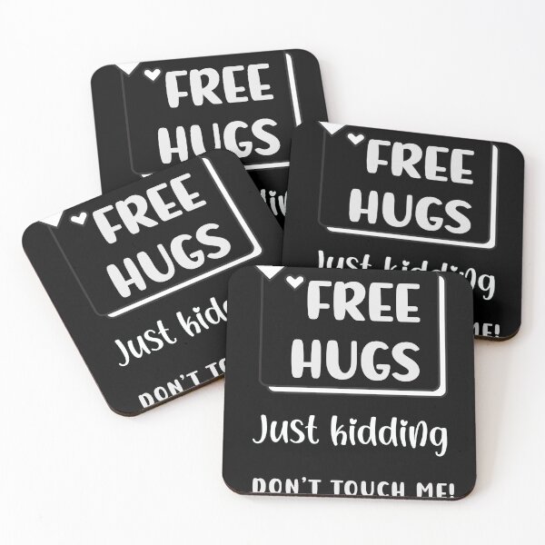 Item preview, Introvert Edition Tshirt - Free Hugs designed and sold by ManikinThreads.