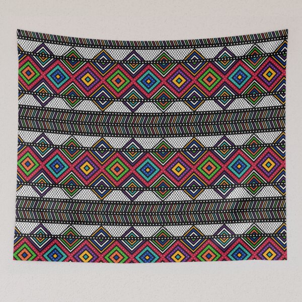 Item preview, Zulu inspired African Pattern Print 3 designed and sold by hellcom.