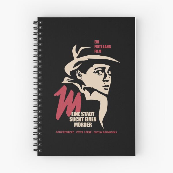 Item preview, Noir Elegance: M - A City Searches for a Murderer - Peter Lorre Tribute Design designed and sold by Boogosh.