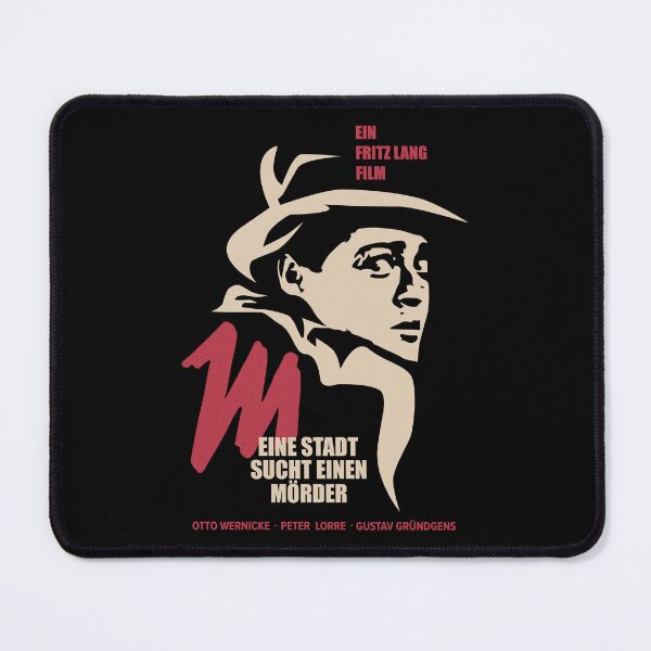 Item preview, Noir Elegance: M - A City Searches for a Murderer - Peter Lorre Tribute Design designed and sold by Boogosh.
