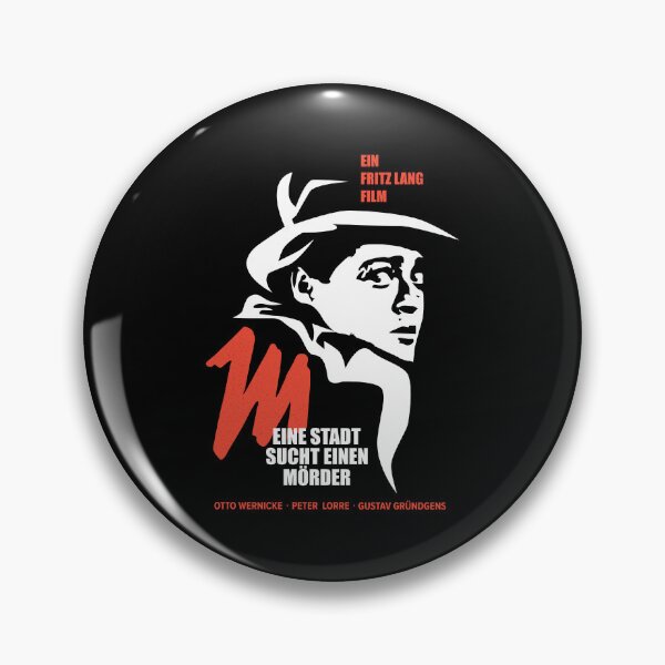 Item preview, Noir Elegance: M - A City Searches for a Murderer - Peter Lorre Tribute Design designed and sold by Boogosh.
