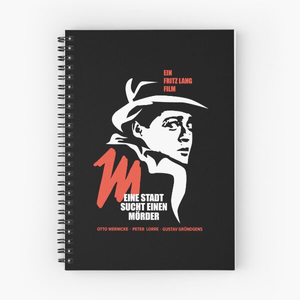 Item preview, Noir Elegance: M - A City Searches for a Murderer - Peter Lorre Tribute Design designed and sold by Boogosh.