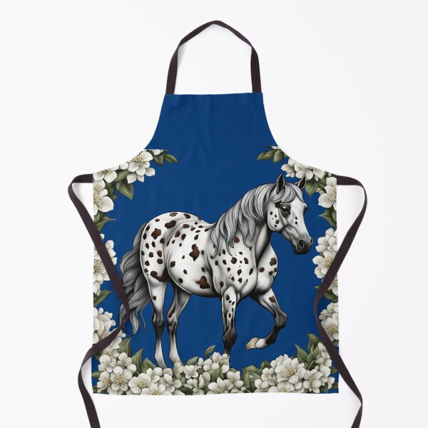 Item preview, Cartoon Tattoo Art Of Appaloosa With Syringa Flowers designed and sold by taiche.