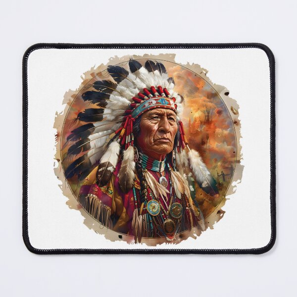 Item preview, Spirit of the Ancestors: A Gaze of Resilience designed and sold by AI-Only Creations.
