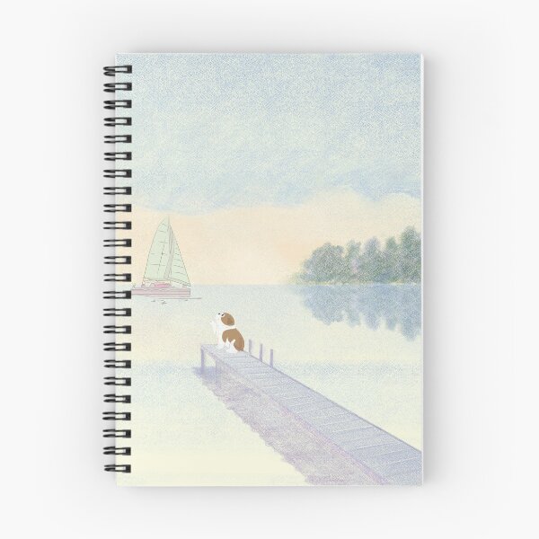 Item preview, Dog on dock designed and sold by SkyisBright.