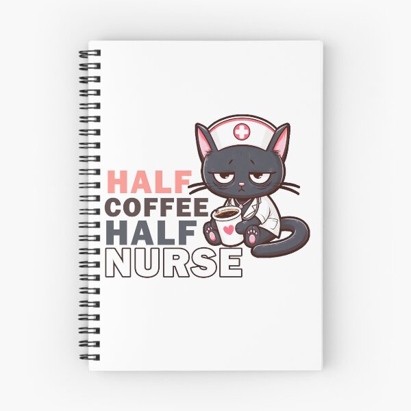 Item preview, Half Coffee Half Nurse designed and sold by Echonn.