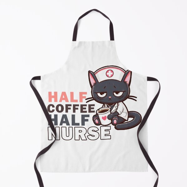 Item preview, Half Coffee Half Nurse designed and sold by Echonn.