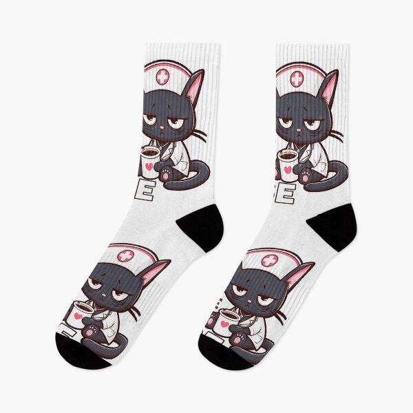 Item preview, Half Coffee Half Nurse designed and sold by Echonn.