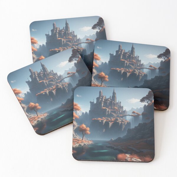 Item preview, Mystical Castle Amidst the Clouds designed and sold by Soujji-Designs.