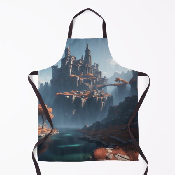 Item preview, Mystical Castle Amidst the Clouds designed and sold by Soujji-Designs.