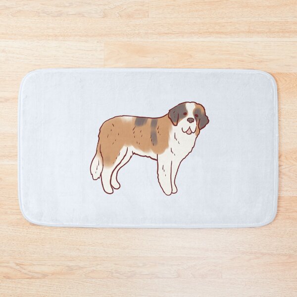 Item preview, saint bernard dog art designed and sold by Mayarart.
