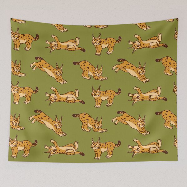 Item preview, Wildcat Lynx khaki designed and sold by PenguinHouse.