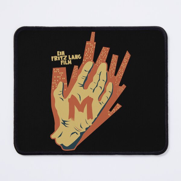 Item preview, The Mark of M: Tribute to Fritz Lang's Masterpiece - Iconic Hand Design designed and sold by Boogosh.