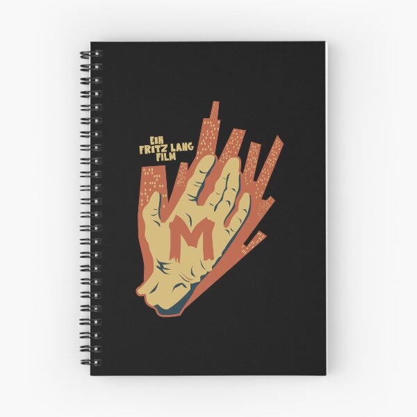 Item preview, The Mark of M: Tribute to Fritz Lang's Masterpiece - Iconic Hand Design designed and sold by Boogosh.