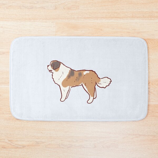 Item preview, saint bernard dog art designed and sold by Mayarart.