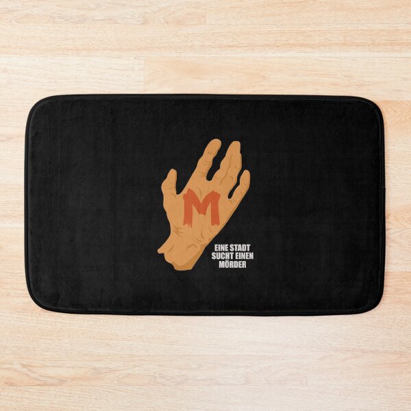 Item preview, M - Tribute to Fritz Lang's Masterpiece - Iconic Hand Design designed and sold by Boogosh.