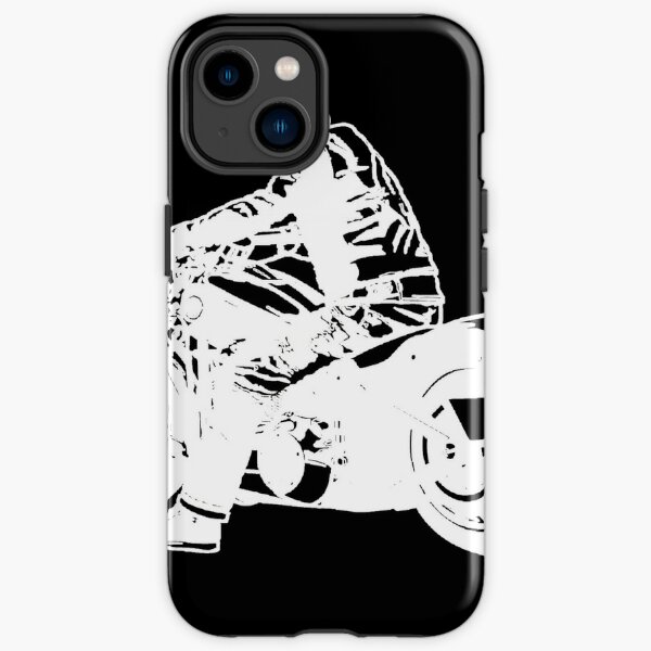 Harley Negative Silhouette iPhone Tough Case