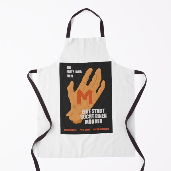 Item preview, The Mark of M: Tribute to Fritz Lang's Masterpiece - Iconic Hand Design designed and sold by Boogosh.