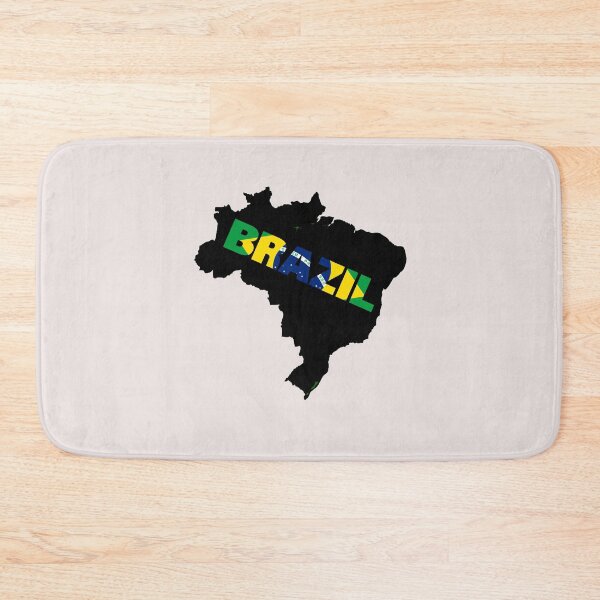 Item preview, Brazil Flag Map designed and sold by AnimalsDH305.