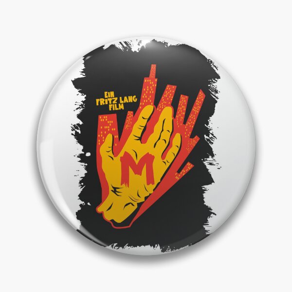 Item preview, The Mark of M: Tribute to Fritz Lang's Masterpiece - Iconic Hand Design designed and sold by Boogosh.