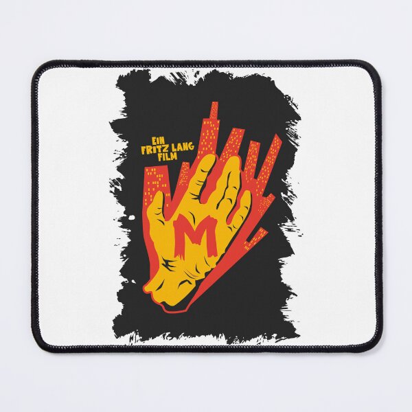 Item preview, The Mark of M: Tribute to Fritz Lang's Masterpiece - Iconic Hand Design designed and sold by Boogosh.