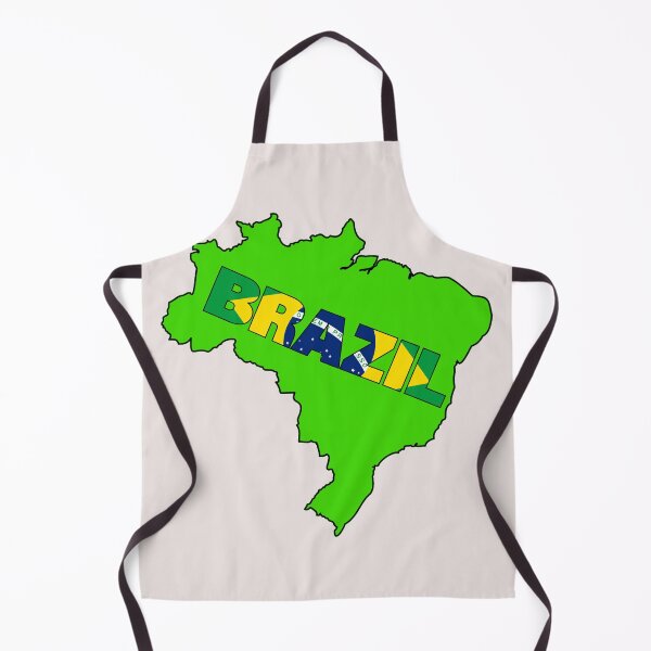 Item preview, Brazil Flag Map designed and sold by AnimalsDH305.
