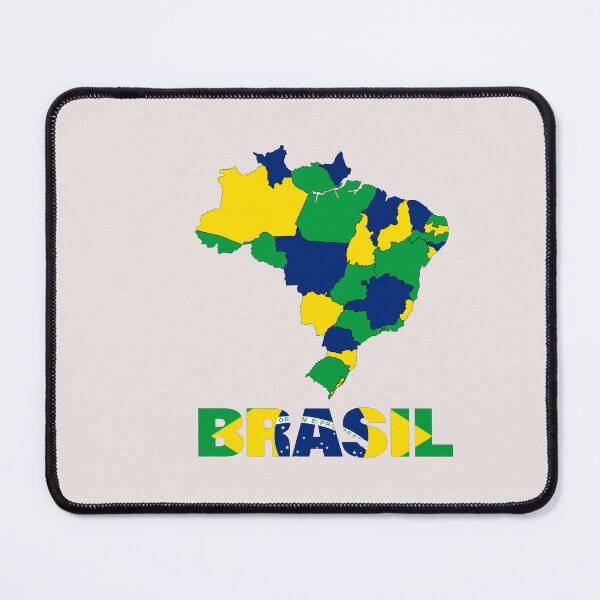 Item preview, Brazil Flag Map designed and sold by AnimalsDH305.