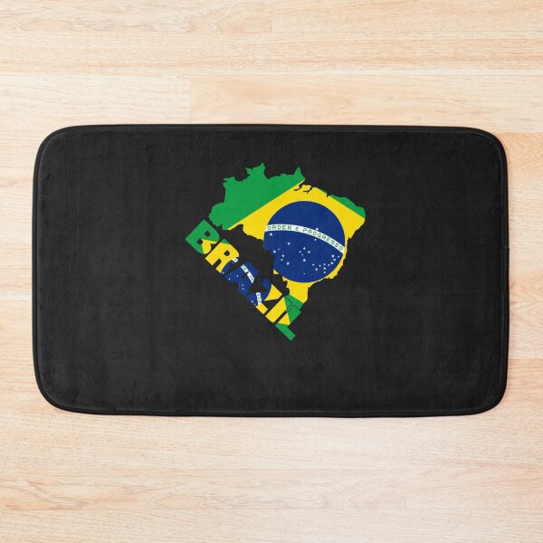 Item preview, Brazil Flag Map designed and sold by AnimalsDH305.