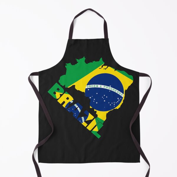 Item preview, Brazil Flag Map designed and sold by AnimalsDH305.