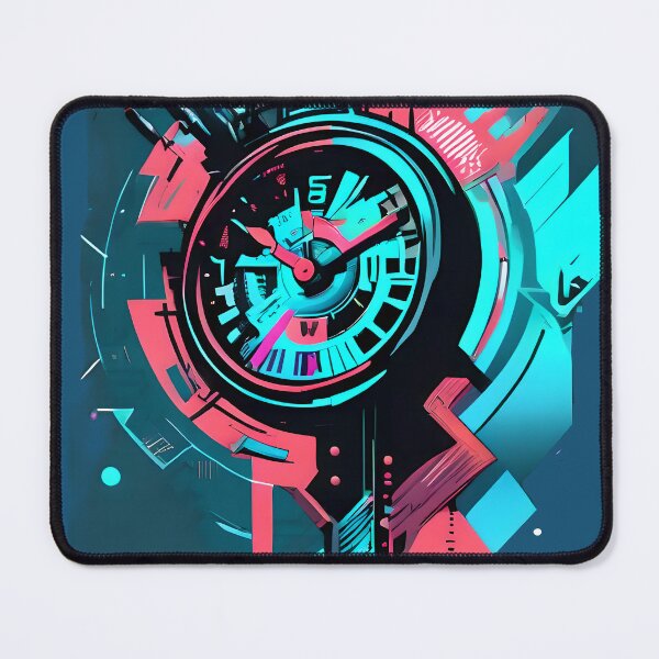 Item preview, Cyberpunk clock designed and sold by agaksiazek.