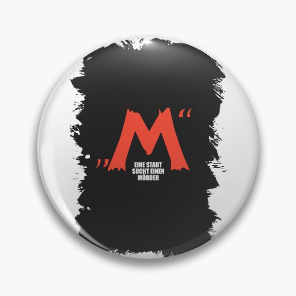 Item preview, Fritz Lang's Masterpiece: 'M' Tribute Tee - Noir Elegance designed and sold by Boogosh.