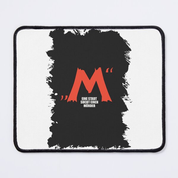Item preview, Fritz Lang's Masterpiece: 'M' Tribute Tee - Noir Elegance designed and sold by Boogosh.