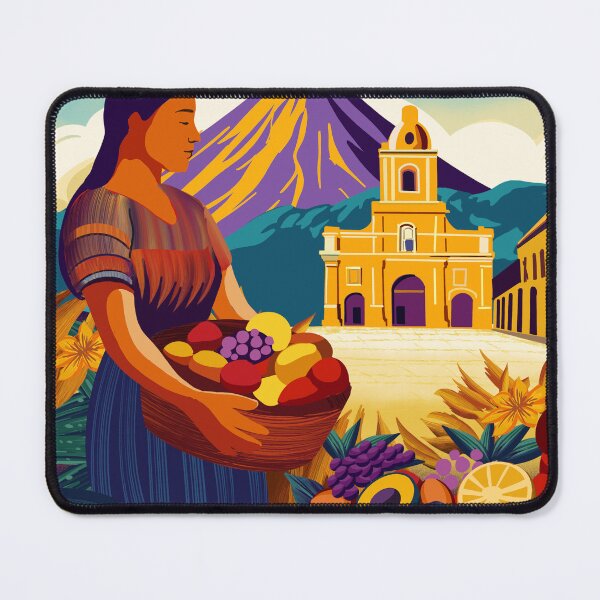 Item preview, Guatemala travel poster designed and sold by Arctic frame studio.