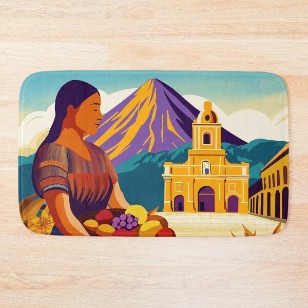 Item preview, Guatemala travel poster designed and sold by Arctic frame studio.