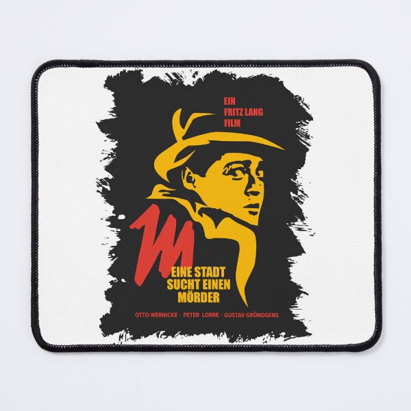 Item preview, Noir Elegance: M - A City Searches for a Murderer - Peter Lorre Tribute Design designed and sold by Boogosh.