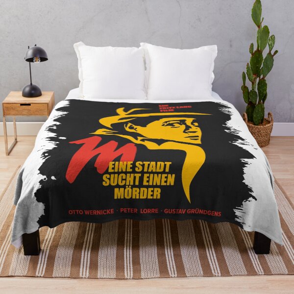 Item preview, Noir Elegance: M - A City Searches for a Murderer - Peter Lorre Tribute Design designed and sold by Boogosh.