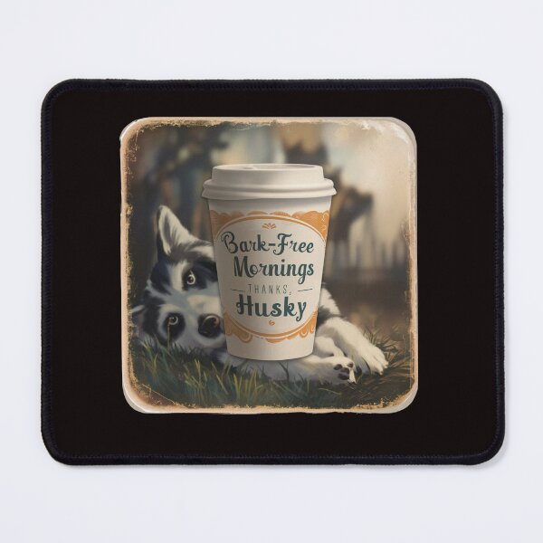Item preview, Coffee with my Husky designed and sold by Endless Projects.
