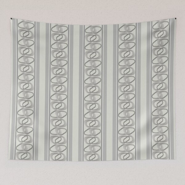 Item preview, Pebble stripe in taupe and cream designed and sold by LisaLeQuelenec.