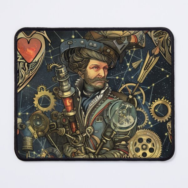 Item preview, Vintage Retro Playing Card: Ancient Astronomy Time Traveler designed and sold by Fantasy Masterpiece.