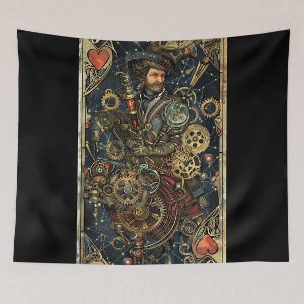 Item preview, Vintage Retro Playing Card: Ancient Astronomy Time Traveler designed and sold by Fantasy Masterpiece.