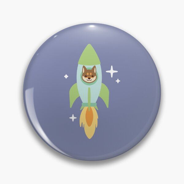 Item preview, Shiba Inu in rocket designed and sold by MINIMOillu.