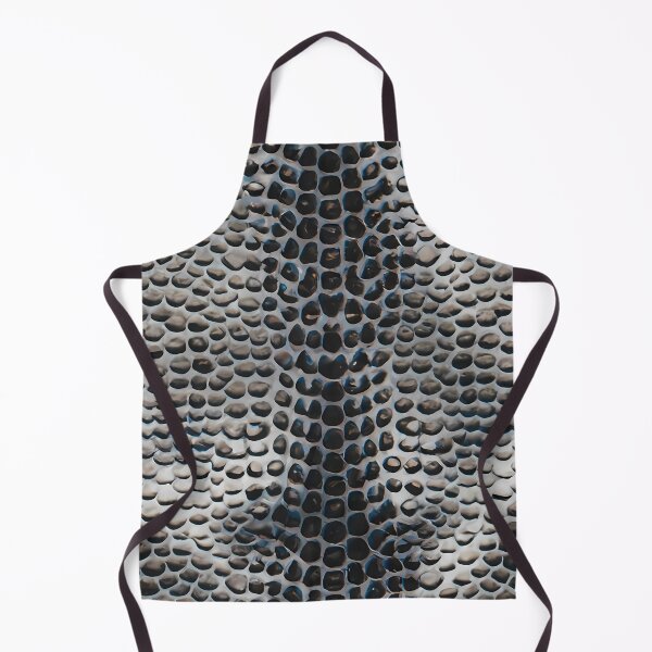 Item preview, Printed blue leather snake skin pattern designed and sold by brokenpones.