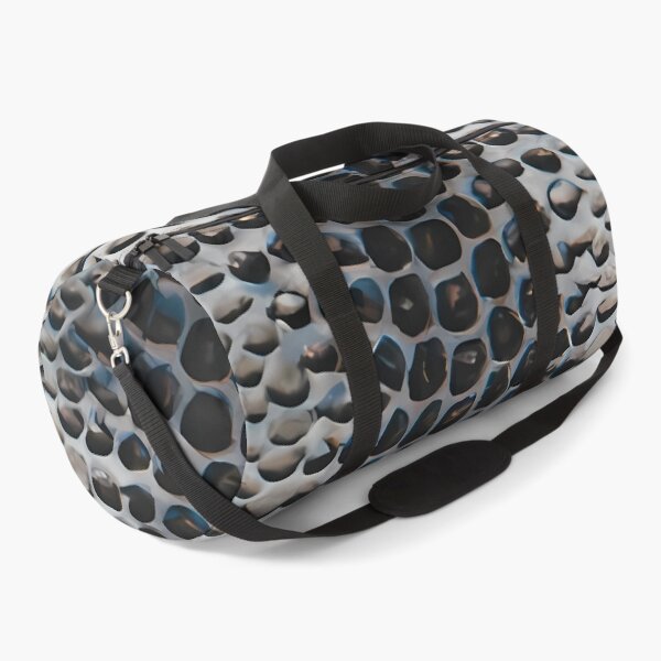Item preview, Printed blue leather snake skin pattern designed and sold by brokenpones.
